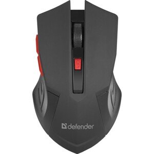 DEFENDER MYS ACCURA MM-275, 1600 DPI, OPTICKA, 6 TL., BEZDROTOVA, CIERNA