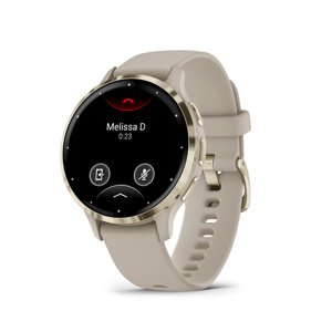 GARMIN VENU 3S, FRENCH GRAY/SOFT GOLD 010-02785-02