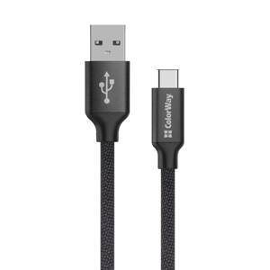 COLORWAY KABEL USB TYPE-C 2.4A 2M,CIERNY (CW-CBUC008-BK)