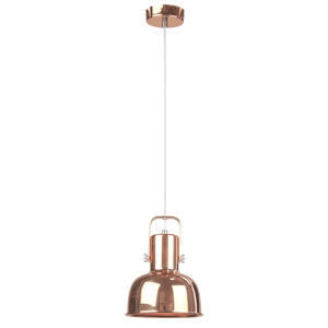 KONDELA Visiaca lampa v retro štýle, kov, rose gold, AVIER TYP 3