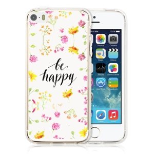 10096
MY ART kryt Apple iPhone 5 / 5S / SE BE HAPPY (019)