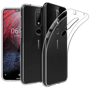 10539
Silikónový obal Nokia 6.1 Plus 2018 ( X6 2018) priehľadný