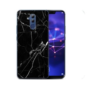 13217
MY ART Ochranný obal Huawei Mate 20 Lite BLACK MARBLE (142)