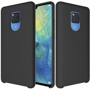 13935
RUBBER Silikónový obal Huawei Mate 20 čierny