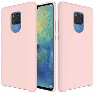 13936
RUBBER Silikónový obal Huawei Mate 20 ružový