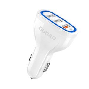 DUDAO 17724
DUDAO R7s Nabíjačka do auta 3X USB QuickCharge 3.0 biela