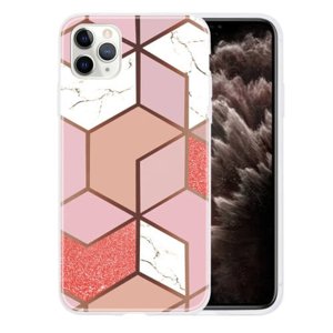 17916
GEOMETRIC ART TPU Ochranný kryt Apple iPhone 11 Pro Max MARBLE PINK