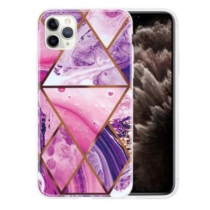 17919
GEOMETRIC ART TPU Ochranný kryt Apple iPhone 11 Pro Max MARBLE PURPLE