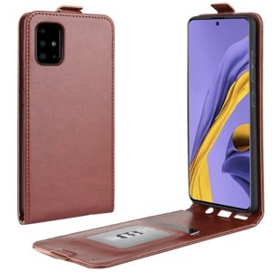 PROTEMIO 18100
Vyklápacie puzdro Samsung Galaxy A51 hnedé