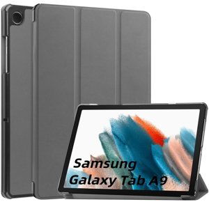 PROTEMIO 66395
LEATHER Zaklápací kryt Samsung Galaxy Tab A9 šedý