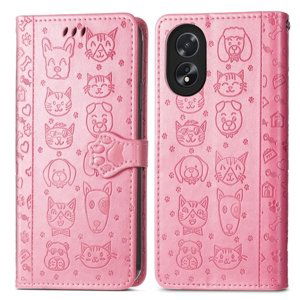 PROTEMIO 66969
ART ANIMALS Peňaženkový obal pre Oppo A38 ružový