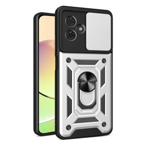 PROTEMIO 67049
RING CAMERA Kryt s držiakom pre Motorola Moto G54 5G / G54 5G Power Edition strieborný