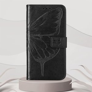 PROTEMIO 67650
ART BUTTERFLY Peňaženkový obal pre Tecno Camon 18 Premier čierny