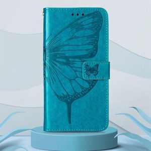 PROTEMIO 67651
ART BUTTERFLY Peňaženkový obal pre Tecno Camon 18 Premier modrý