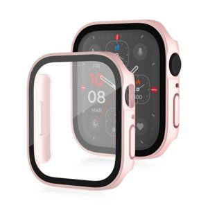 PROTEMIO 67668
PC FULL COVER Plastový kryt so sklom pre Apple Watch SE / SE 2022 / SE 2023 (40mm) ružovozlatý