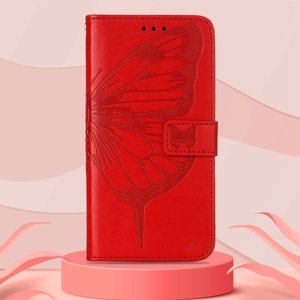 PROTEMIO 67692
ART BUTTERFLY Peňaženkový obal pre Tecno Camon 18 červený