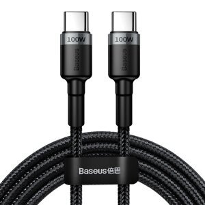 BASEUS 67820
BASEUS CATKLF-ALG1 100W PD 2.0 Kábel USB Type-C - USB Type-C 2m čierny