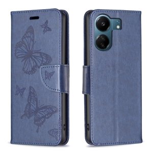 PROTEMIO 68079
ART BUTTERFLY Peňaženkový obal pre Xiaomi Redmi 13C / Poco C65 modrý