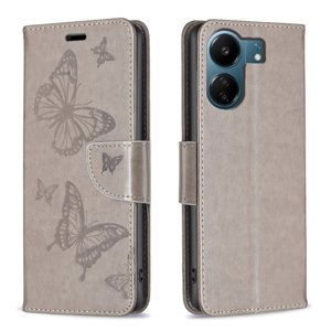 PROTEMIO 68082
ART BUTTERFLY Peňaženkový obal pre Xiaomi Redmi 13C / Poco C65 šedý