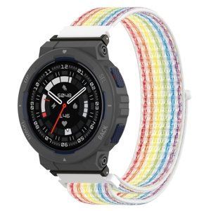 PROTEMIO 69696
NYLON Remienok pre Amazfit Active Edge RAINBOW