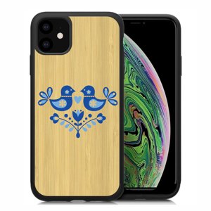 23791
BAMBOO Drevený kryt Apple iPhone 11 FOLK (076)