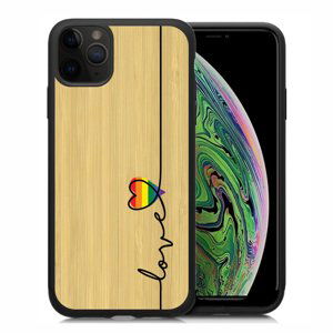 23794
BAMBOO Drevený kryt Apple iPhone 11 Pro LOVE (073)