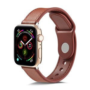 24537
LEATHER Remienok Apple Watch 8 / 7 (41mm) / 6 / SE / 5 / 4 (40mm) / 3 / 2 / 1 (38mm) hnedý