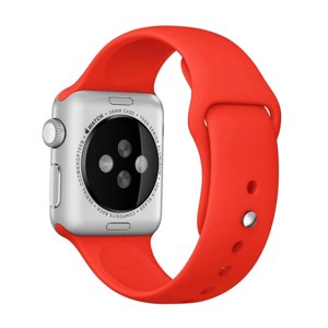 24920
RUBBER Remienok Apple Watch Ultra (49mm) / 8 / 7 (45mm) / 6 / SE / 5 / 4 (44mm) / 3 / 2 / 1 (42mm) červený