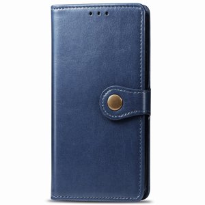 25202
LEATHER BUCKLE Peňaženkový obal Samsung Galaxy M51 modrý