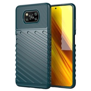 25467
THUNDER Ochranný kryt Xiaomi Poco X3 NFC / X3 Pro zelený