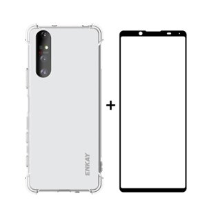 ENKAY 26433
ENKAY Priehľadný obal + 3D sklo Sony Xperia 5 II