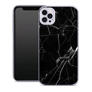 27305
MY ART Ochranný kryt Apple iPhone 12 Pro Max BLACK MARBLE (142)