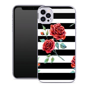 27310
MY ART Ochranný kryt Apple iPhone 12 Pro Max BLACK WHITE (034)