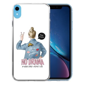 27686
MY ART Ochranný kryt Apple iPhone XR NO DRAMA (138)