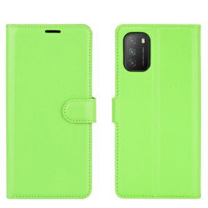 28066
LITCHI Peňaženkový kryt Xiaomi Poco M3 zelený