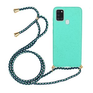 PROTEMIO 29106
ROPE Kryt so šnúrkou Samsung Galaxy A21s zelený