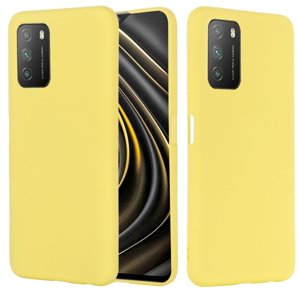 PROTEMIO 29955
RUBBER Gumený kryt Xiaomi Poco M3  žltý