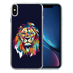 30426
MY ART ochranný obal Apple iPhone X / XS LION (046)