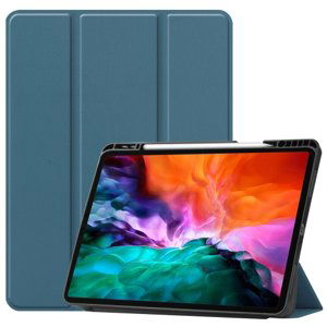 31008
LEATHER Zaklápací obal Apple iPad Pro 12.9 2021 tmavozelený