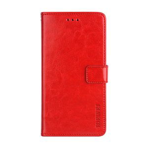 32354
IDEWEI Peňaženkový kryt Umidigi A7s červený