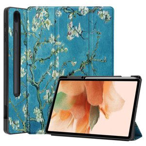 PROTEMIO 32766
ART Zaklápací obal Samsung Galaxy Tab S8+ / S7+ / S7 FE APRICOT BLOSSOM