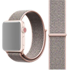 33946
NYLON Remienok Apple Watch 8 / 7 (45mm) / 6 / SE / 5 / 4 (44mm) / 3 / 2 / 1 (42mm) ružový