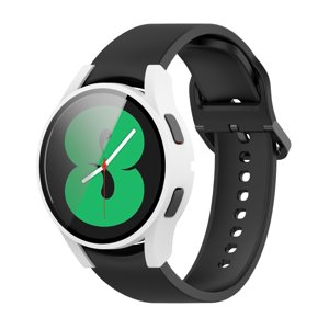 34741
Ochranný kryt s tvrdeným sklom pre Samsung Galaxy Watch 4 44mm biely