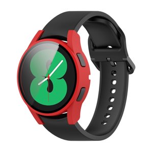 34750
Ochranný kryt s tvrdeným sklom pre Samsung Galaxy Watch 4 40mm červený