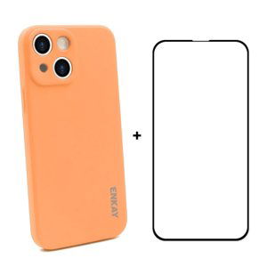 ENKAY 34868
ENKAY Obal + 3D sklo Apple iPhone 13 mini oranžový