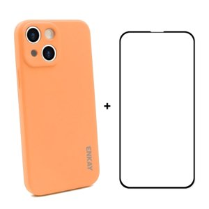 ENKAY 34890
ENKAY Obal + 3D sklo Apple iPhone 13 oranžový