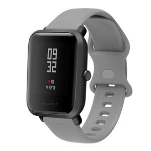 35934
BUTTERFLY Silikónový remienok Xiaomi Amazfit GTS 2 / GTS 2e / GTS 2 Mini 20mm šedý