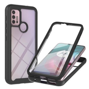 37817
DUAL Obojstranný kryt s fóliou Motorola Moto G10 / G20 / G30 čierny