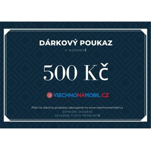 37872
DÁRKOVÝ POUKAZ - HODNOTA 500 Kč