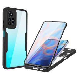 PROTEMIO 38143
DUAL Obojstranný kryt s fóliou Xiaomi Redmi Note 11 / Note 11S čierny